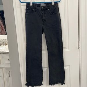 Madewell Cali Demi boot black jean